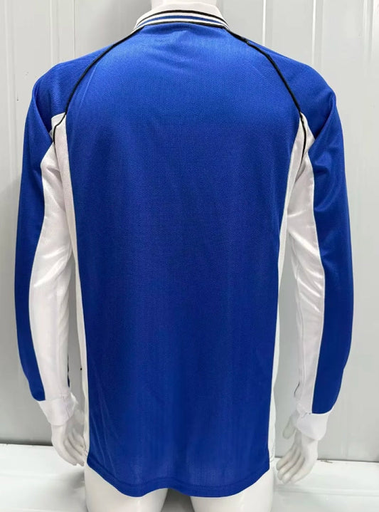 Retro FC Schalke 04 1998/00 Home Long Sleeve Shirt