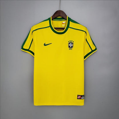 1998 Brazil Home Retro Shirt