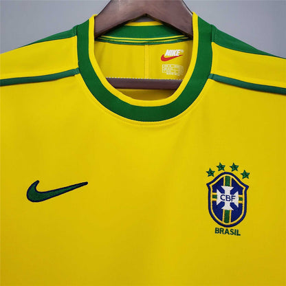1998 Brazil Home Retro Shirt